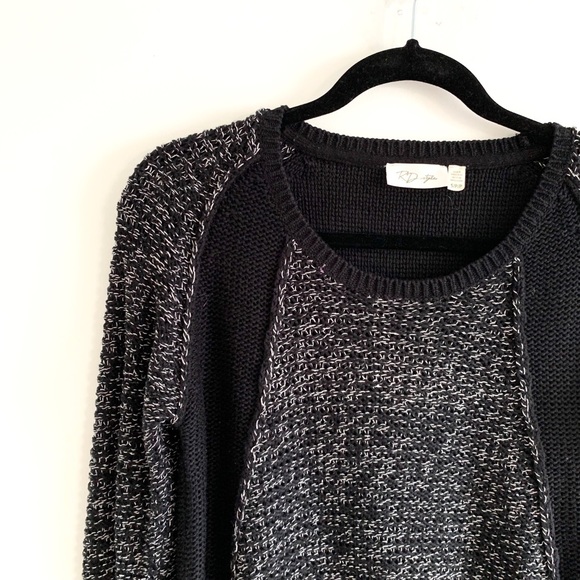 LULU’S Hi-Low Long Sleeve Sweater Tunic - Picture 3 of 5